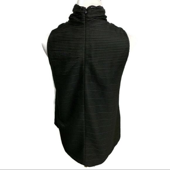 Bless’ed Are the Meek Black Sleeveless Top Sz 10 - Picture 2 of 5